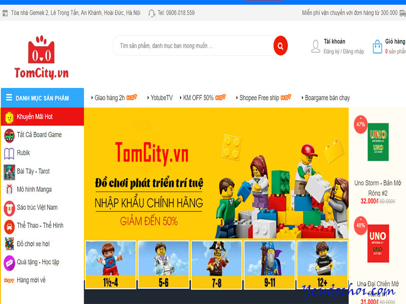 Legovietnam.vn - Trang web bán đồ chơi trẻ em 